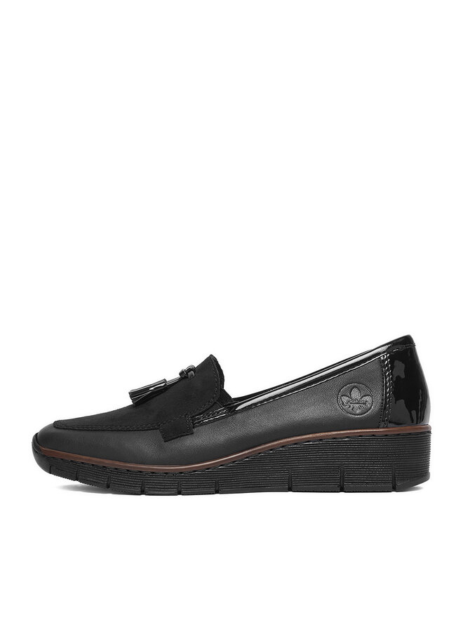 Rieker Halbschuhe Rieker CEO-53771-00 Schwarz