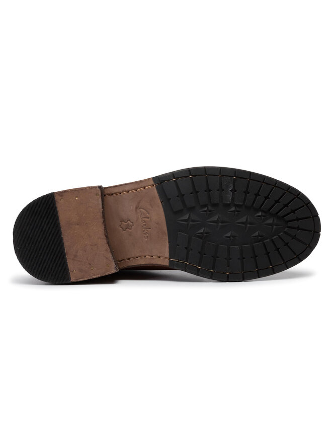 Clarks Auliniai batai Clarks Clarkdale Base 261456387 Ruda