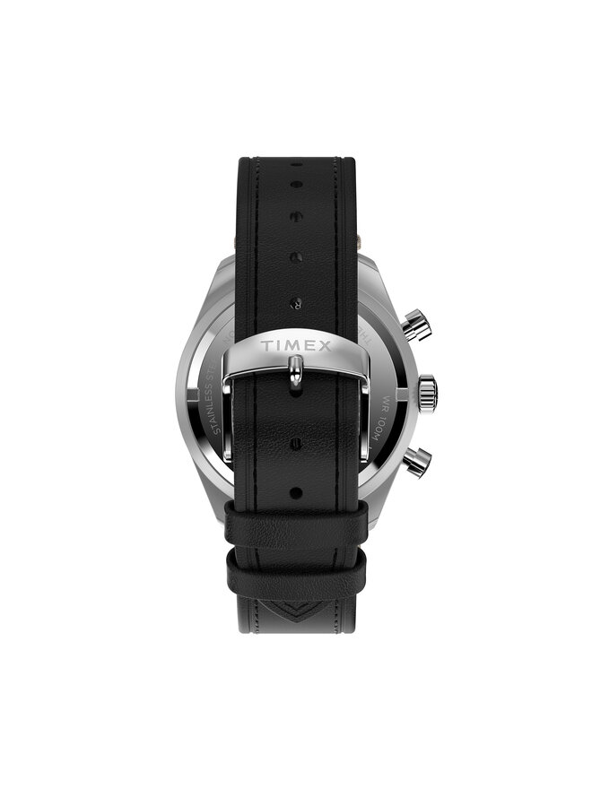 Timex Pulkstenis Timex Waterbury TW2Y18600 Melns
