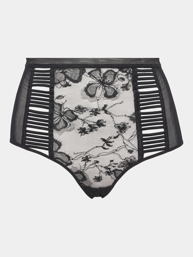Chantelle X Chantelle X Klassischer Damenslip mit hoher Taille Impulse C01G40 Schwarz