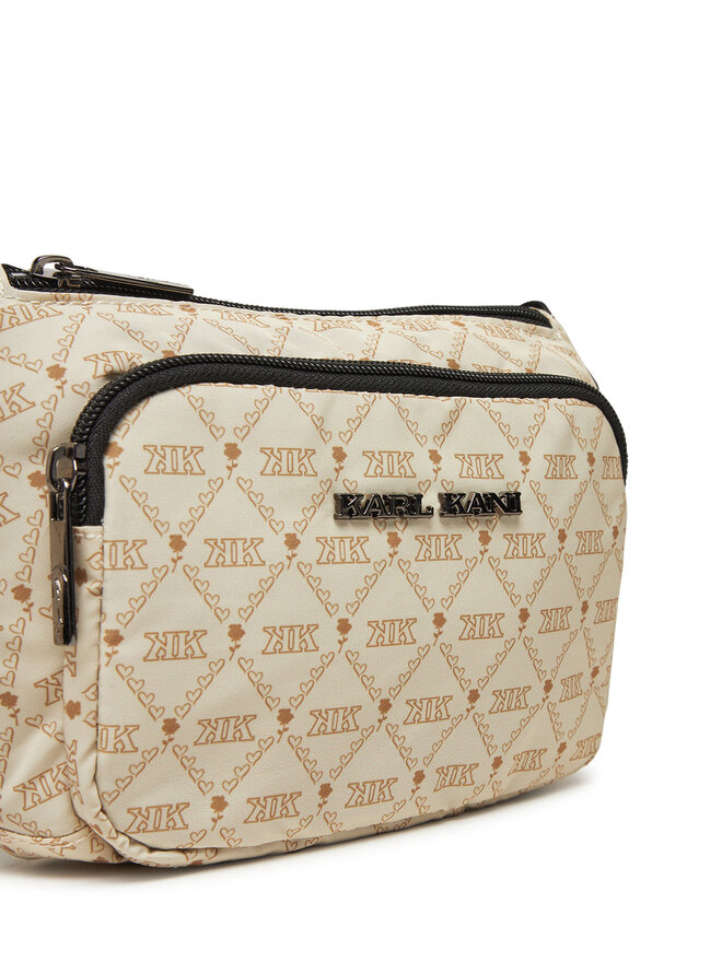 Karl Kani Τσαντάκι μέσης Karl Kani Kk Retro Kani Monogram Aop 40030022 Μπεζ