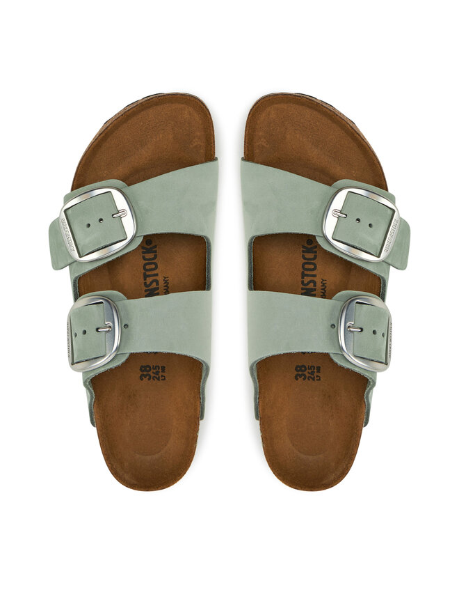 Birkenstock Pantoletten Birkenstock Arizona Big Buckle 1029311 Grün