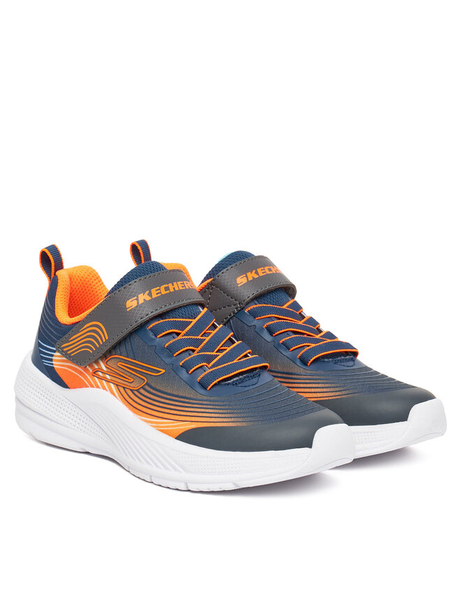 Skechers Sneakersy Skechers Microspec Advance- 403926L/NVOR Tmavomodrá