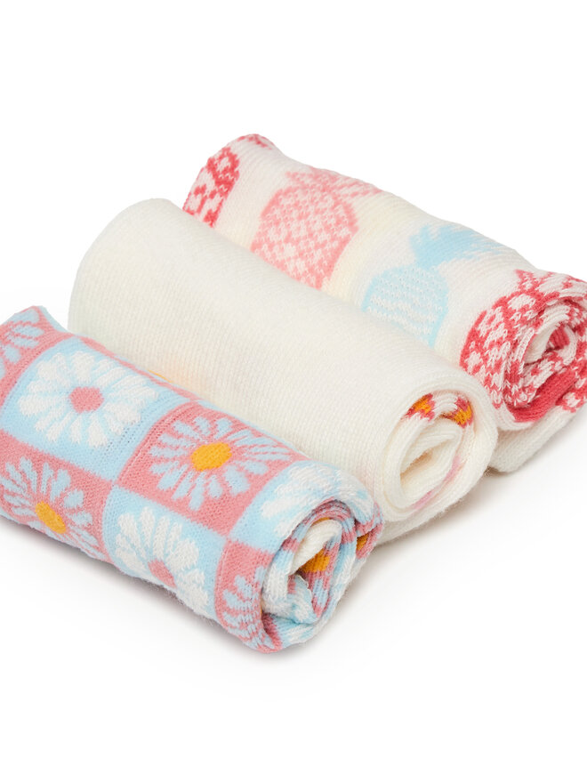 Billabong Skarpety Billabong AS_BILLABONG_04S_SS25 (3-PACK) Biały