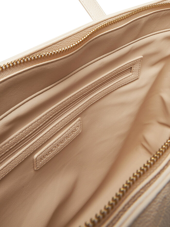 Valentino Handtasche Valentino Samba Re VBS8ZG01 Écru