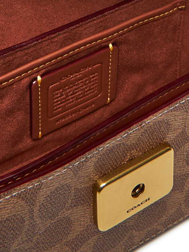 Coach Τσάντα Coach Zoe CAM19 B4XHG Καφέ