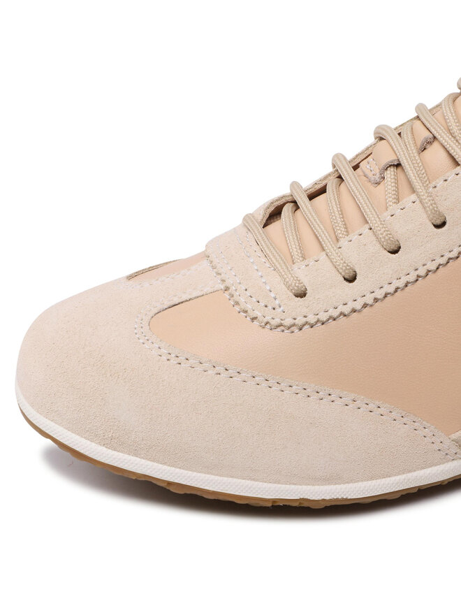 Plumas Geox Mujer Geox D VEGA Baskets Basses Sand Beige/beige