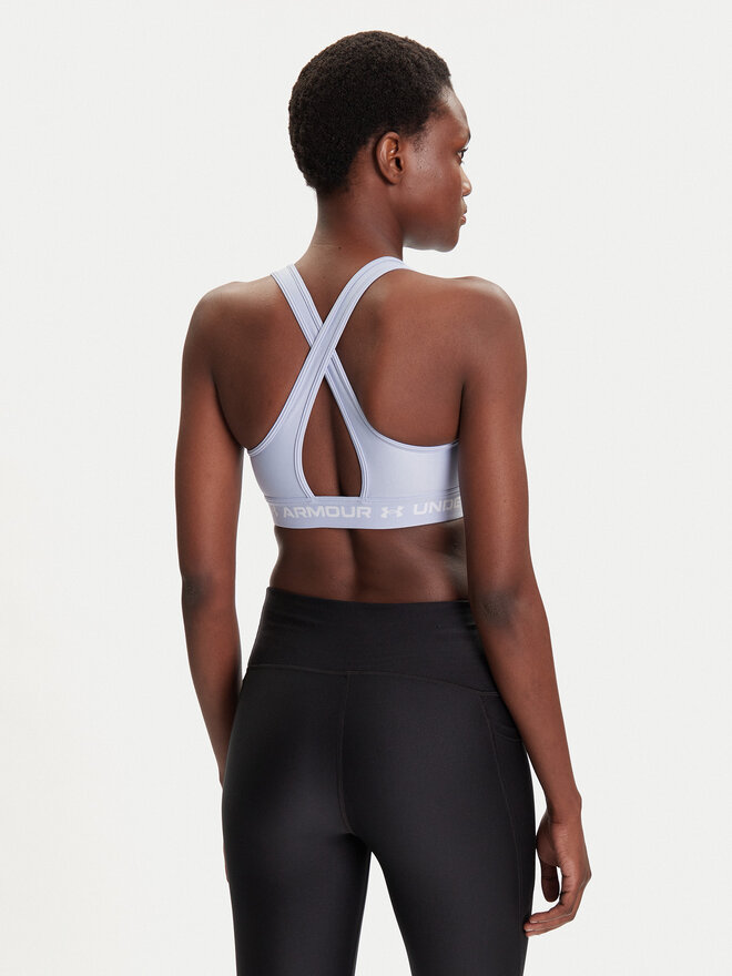 Under Armour Under Armour Спортивний бюстгальтер Crossback Mid Bra 1361034-539 Голубий Compression Fit
