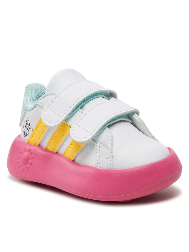 adidas Αθλητικά adidas Grand Court Minnie Tennis Sportswear Kids ID8018 Λευκό