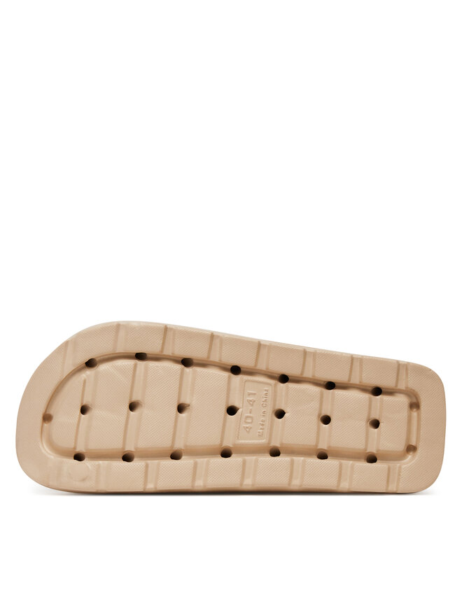 DeeZee Pantoletten DeeZee MU-D8-EV0333 Beige