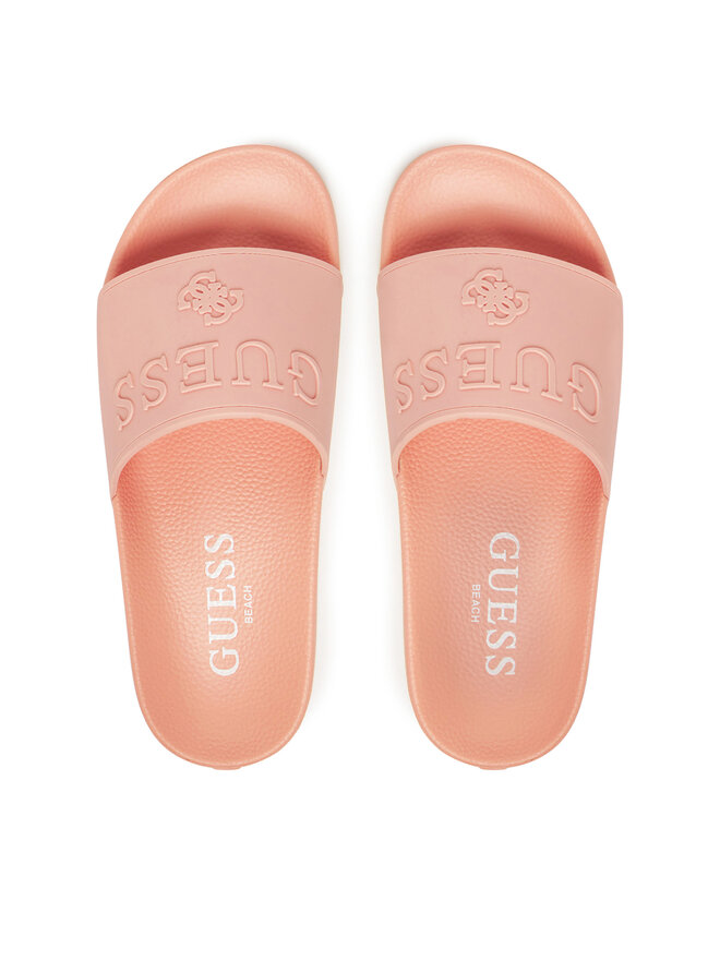 Guess Klapki Guess E5GZ07BB00F Pomarańczowy