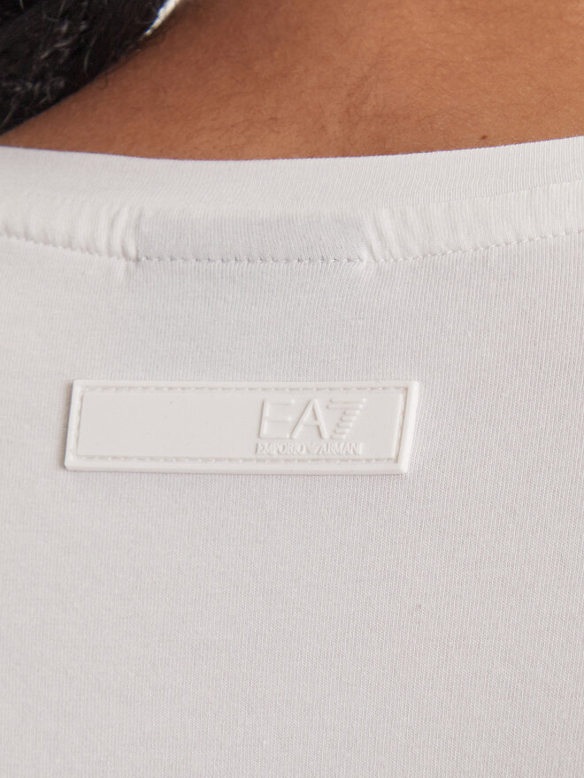 EA7 Emporio Armani EA7 Emporio Armani T-shirt 7W000492 AF10373 U0005 Écru Regular Fit