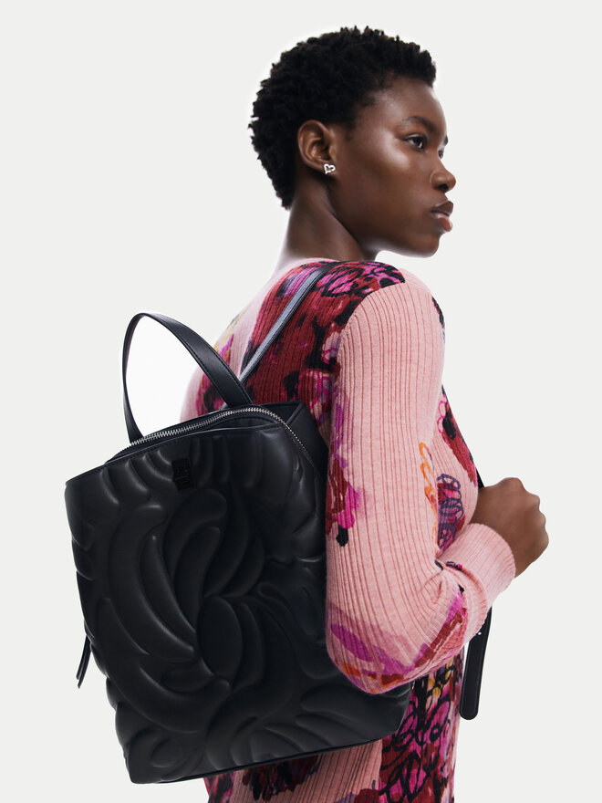 Desigual Rucksack Desigual 24WAKP05 2000 Schwarz