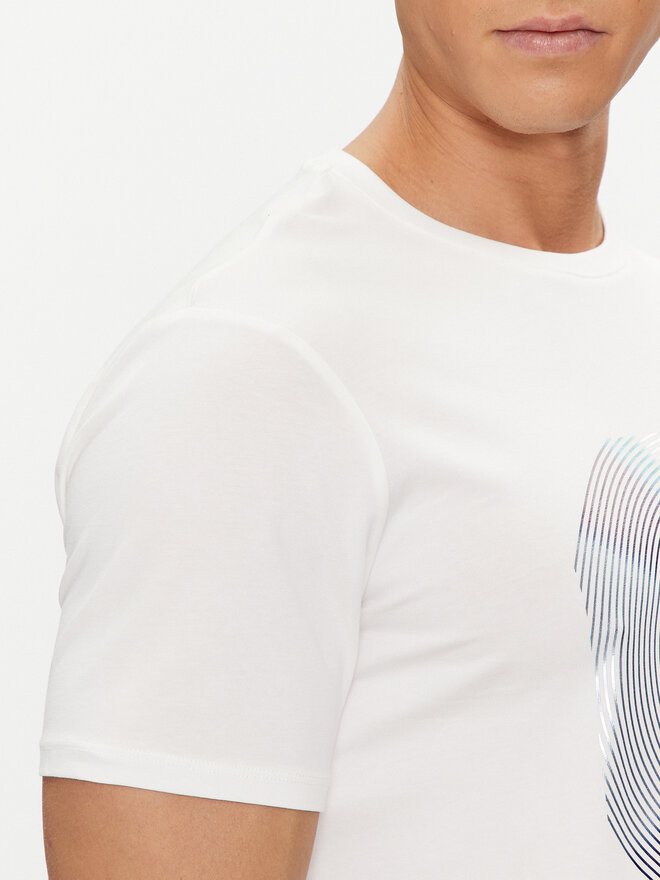 Armani Exchange Armani Exchange Camiseta 3DZTJK ZJE6Z 1116 Blanco Regular Fit