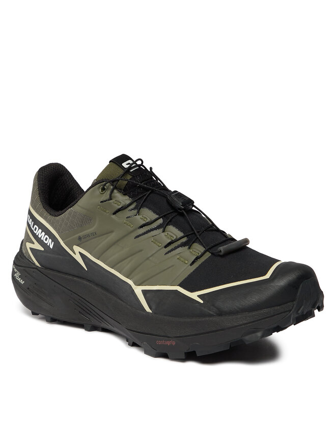 Salomon Buty do biegania Salomon Thundercross GORE-TEX L47383400 Zielony