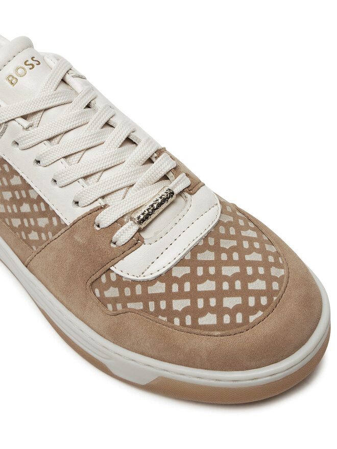 BOSS Snīkeri Boss Baltimore Tenn Sdnab 50523096 Bēšs