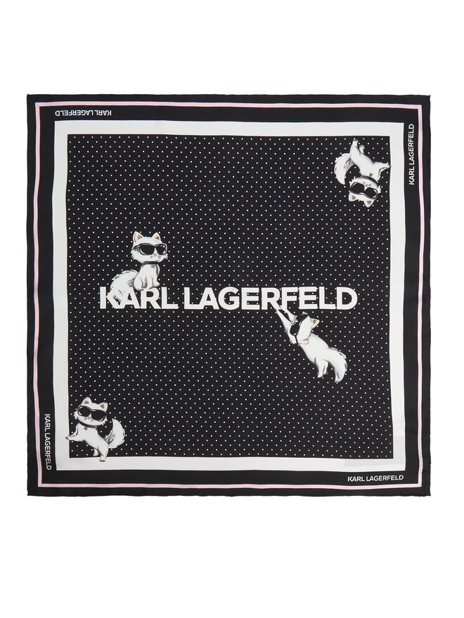 KARL LAGERFELD Halstuch KARL LAGERFELD B3W33037 Schwarz