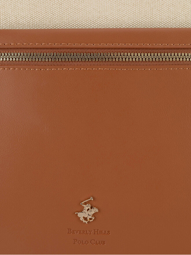 Beverly Hills Polo Club Ročna torba Beverly Hills Polo Club BHPC-C-002-07 Rjava