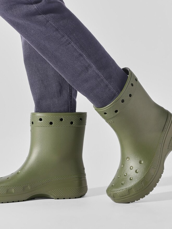 Crocs Gummistiefel Crocs Crocs Classic Rain Boot 208363 Grün