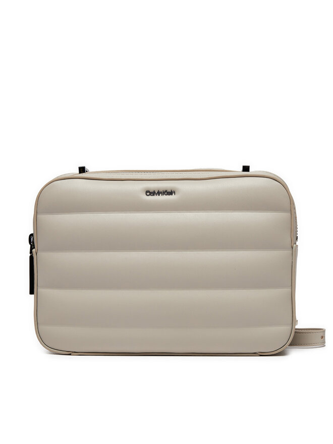 Calvin Klein Táska Calvin Klein Line Quilt Camera Bag K60K612114 Szürke