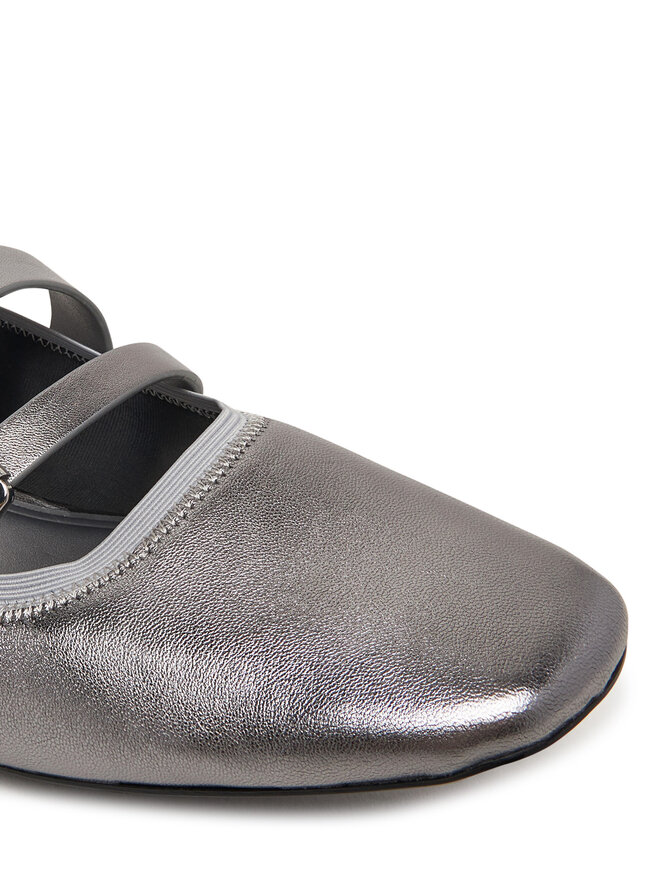 DKNY Baleríny DKNY Dade K1511477 Strieborná