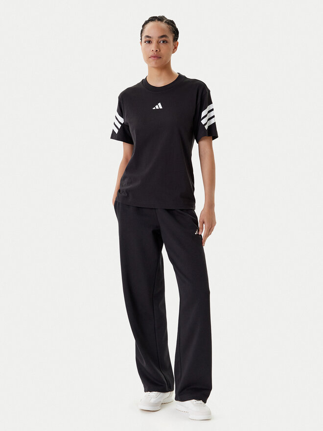 adidas adidas T-Shirt Future Icons 3-Stripes JE0237 Μαύρο Regular Fit