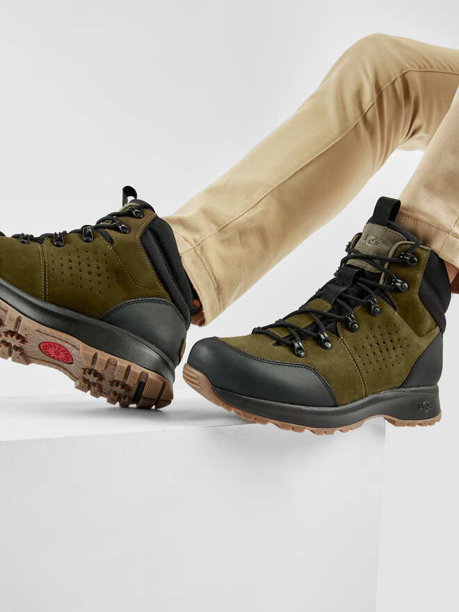 Ugg Черевики туристичні Ugg M Emmett Boot Mid 1112376 Зелений