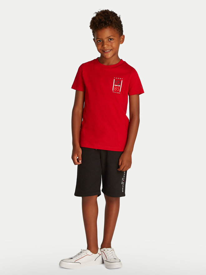 Tommy Hilfiger Tommy Hilfiger T-shirt KB0KB09536 D Crvena Regular Fit