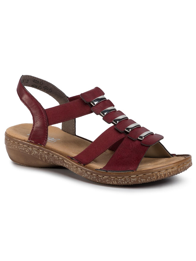 Sandalen rot rieker clearance