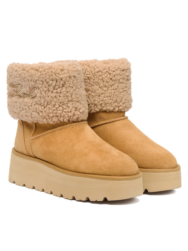 KARL LAGERFELD Μπότες Χιονιού KARL LAGERFELD KL48653 Καφέ