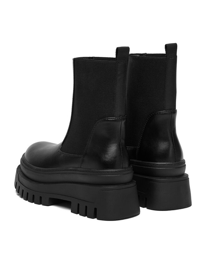 DeeZee Kotníková obuv s elastickým prvkem DeeZee CEO-HY60290S-1 Černá