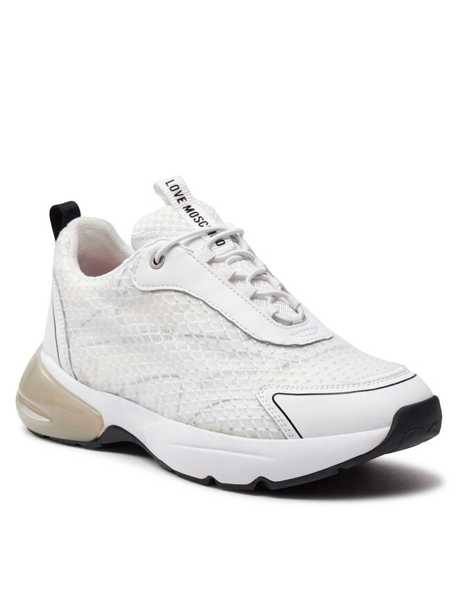 LOVE MOSCHINO Sportcipők LOVE MOSCHINO JA15655G0IIQD10A Fehér