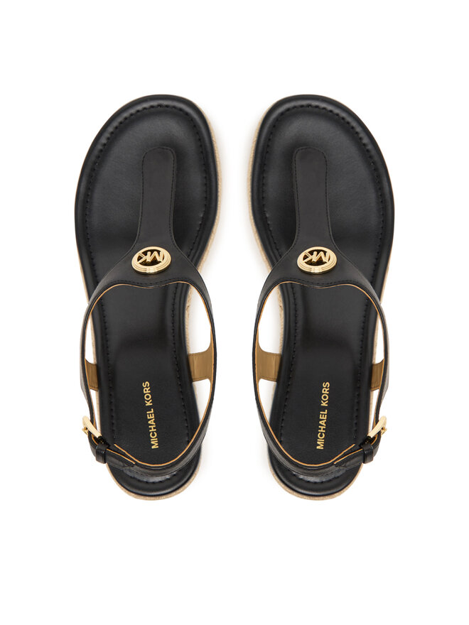 MICHAEL Michael Kors Espadrilles MICHAEL Michael Kors Val Thong Wedge 40S6VAMS1L Schwarz