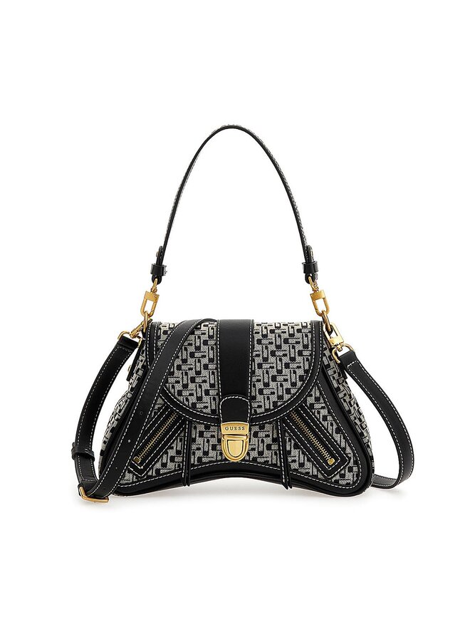 Guess Kabelka Guess Belle Vintage (JA) HWJA89 66190 Černá