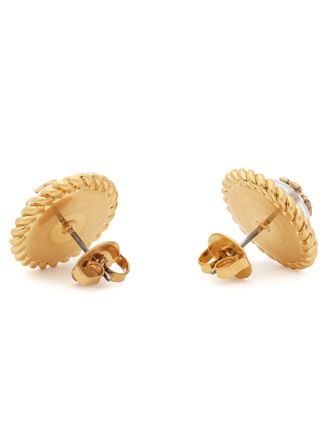 Tory Burch Kolczyki Tory Burch Kira Glass Stud Earring 70571 Złoty