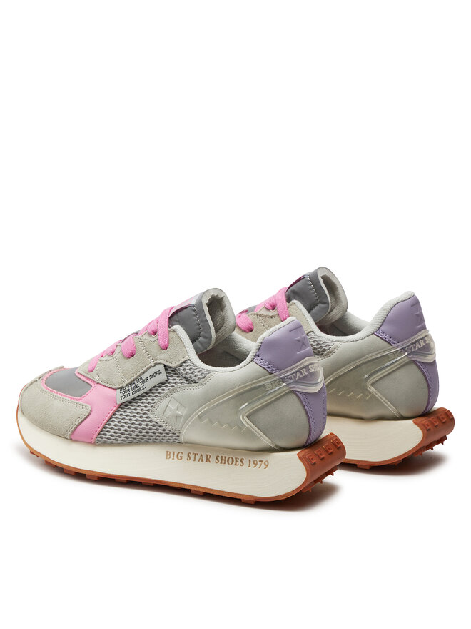 Big Star Shoes Sneakersy Big Star Shoes NN274680 Sivá