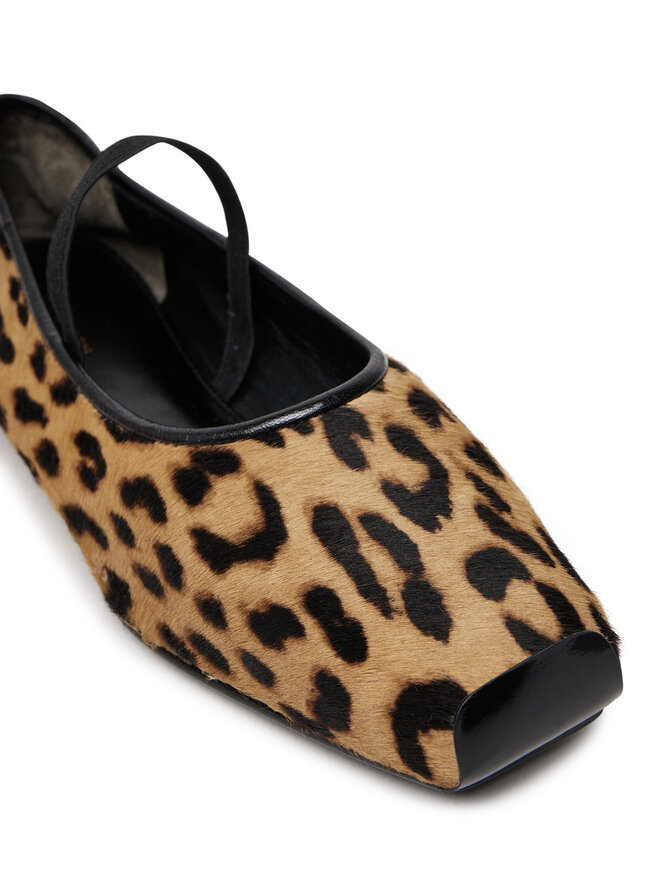 Tory Burch Baleriny Tory Burch Runway Ballet 165476 Brązowy