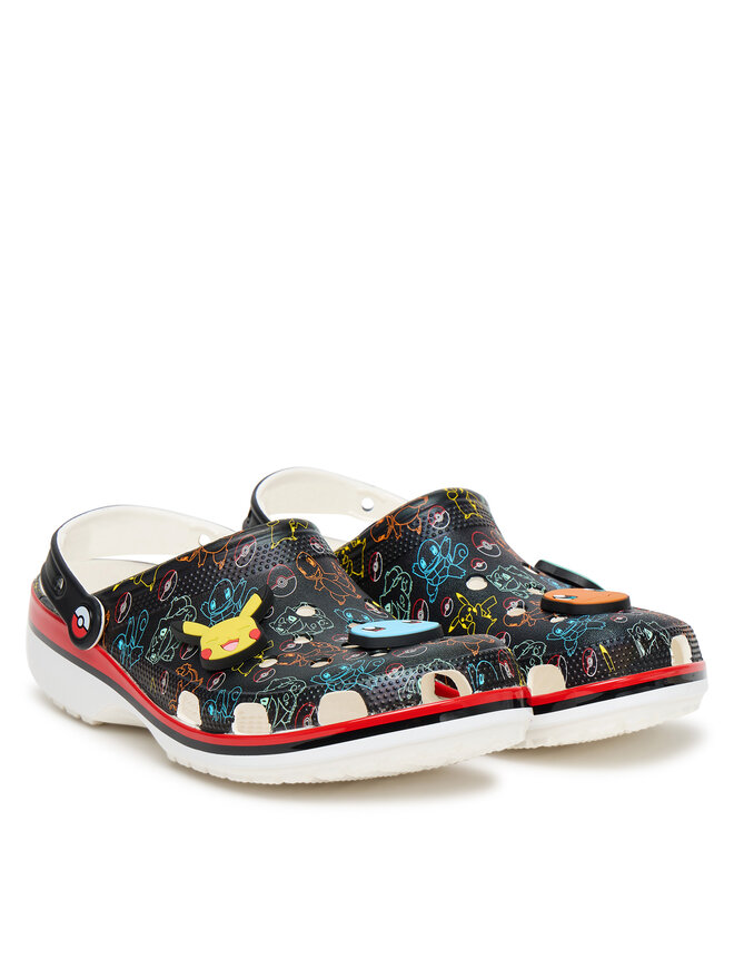Crocs Pantoletten Crocs Pokémon Classic Clog 211343 Schwarz