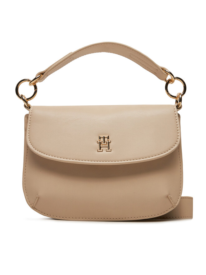 Tommy Hilfiger Ročna torba Tommy Hilfiger Chic Crossover AW0AW16686 Bež
