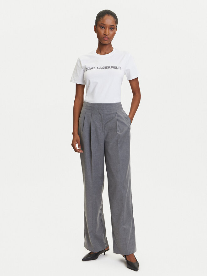 KARL LAGERFELD KARL LAGERFELD Camiseta A3W17102 Blanco Regular Fit