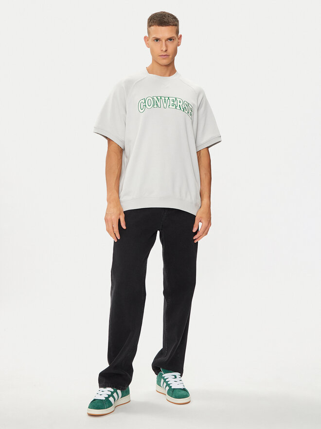 Converse Converse Camiseta M Retro Chuck Ss Crew 10026428-A03 Blanco Regular Fit