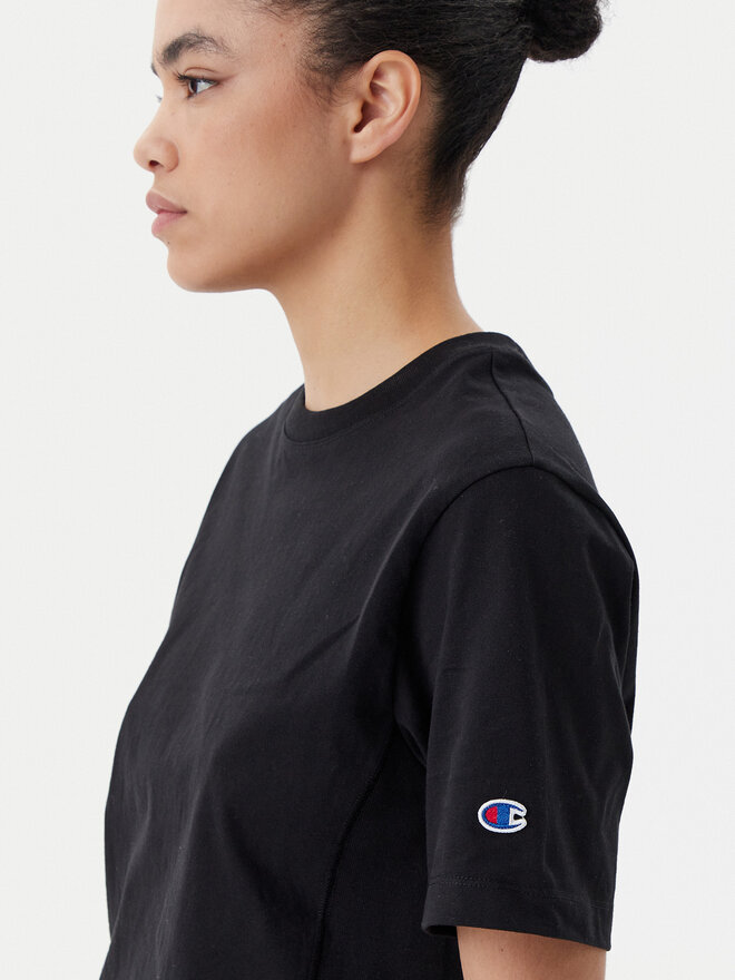 Champion Champion Marškinėliai 117874 Juoda Regular Fit