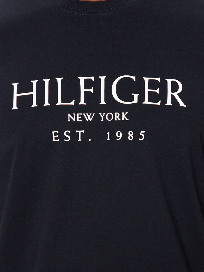 Tommy Hilfiger Tommy Hilfiger Marškinėliai MW0MW36499 Tamsiai mėlyna Regular Fit