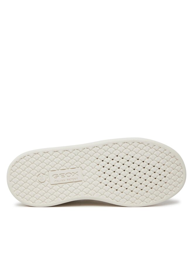 Geox Sneakersy Geox J Eclyper Girl J45LRA 000BC C0007 S Biały