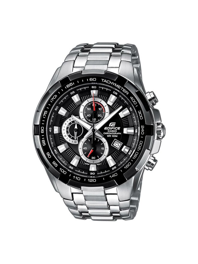 Casio Zegarek Casio Edifice EF-539D-1AVEF Srebrny