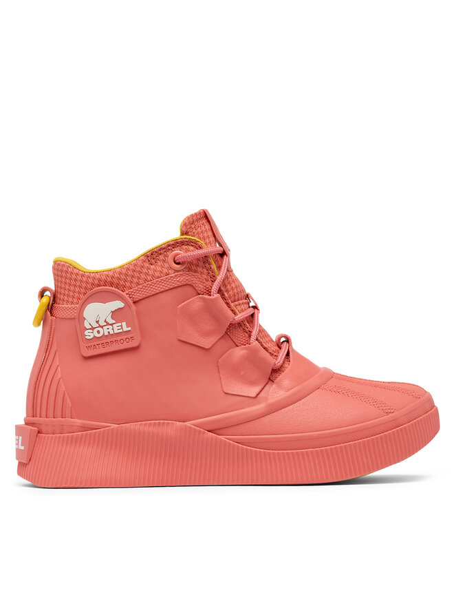 Sorel Sneakersy Sorel OUT N ABOUT™ IV Splashy Women's Waterproof Boot 2113211 Czerwony