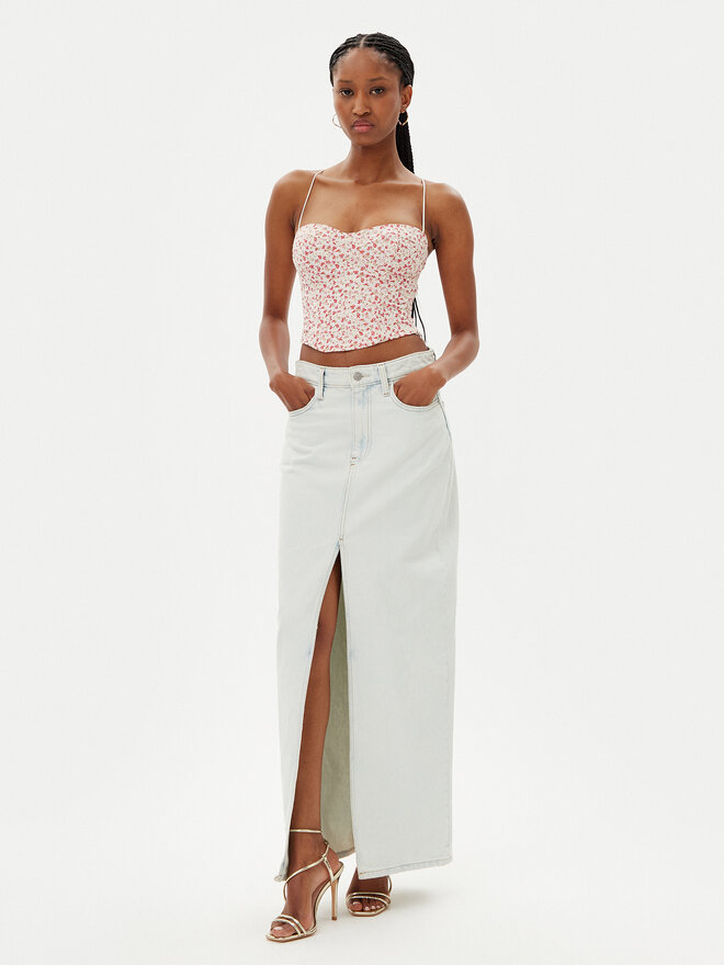 BARDOT BARDOT Felső Estie Embroidered 59828TB Színes Slim Fit