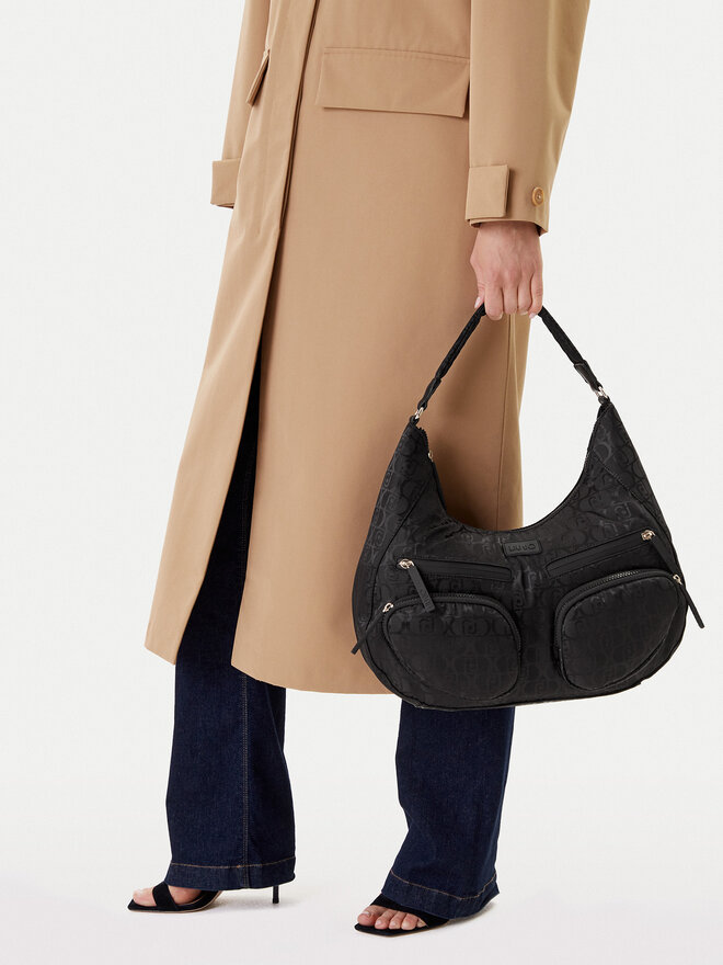 Liu Jo Kabelka Liu Jo L Hobo TA5245 T2801 Černá