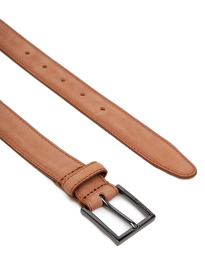 Tommy Hilfiger Cinturón para hombre Tommy Hilfiger AM0AM13378 Marrón