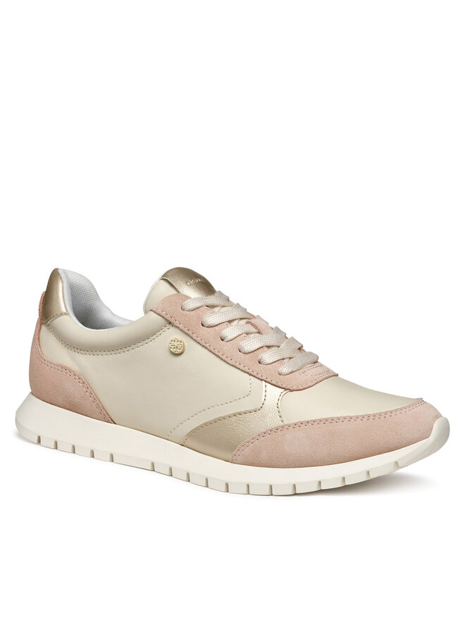 Geox Sneakersy Geox D Sukie 2.0 D55YPC 08522 C1S8Z Béžová